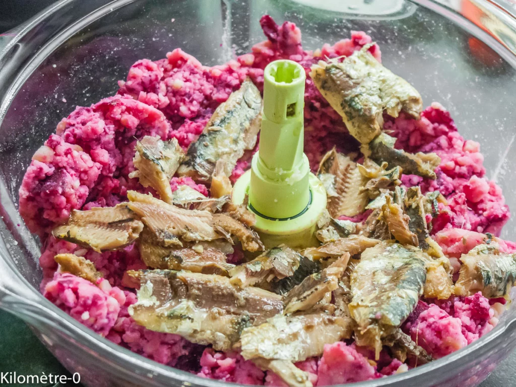 Sformato de pommes de terre et betterave - Étape 3