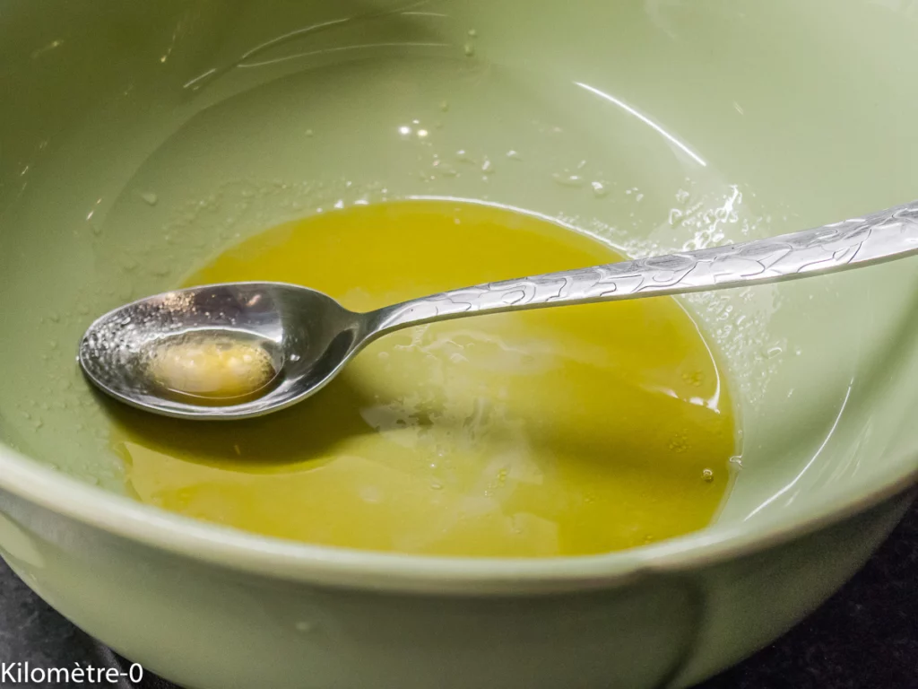 Salade verte estivale - Étape 2