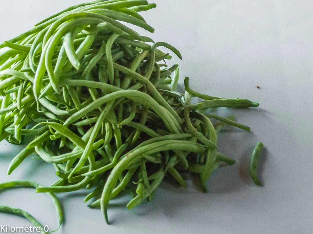 Salade de quinoa, haricots verts, tomates et jambon - Étape 3