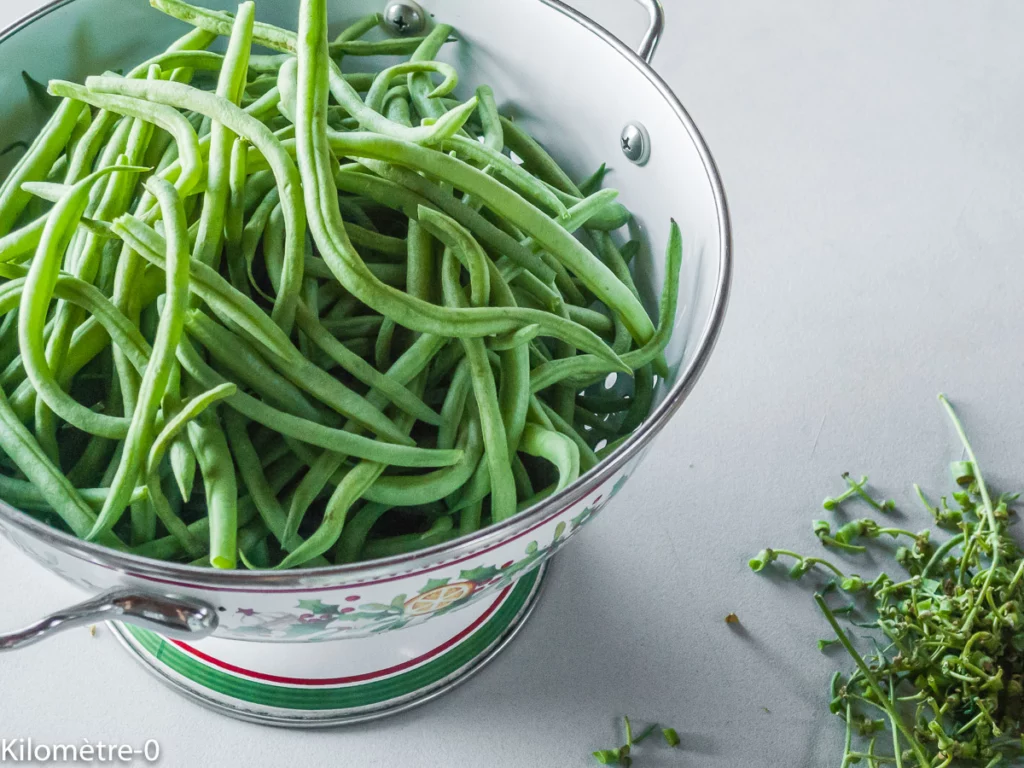 Salade de quinoa, haricots verts et poivrons - Étape 5