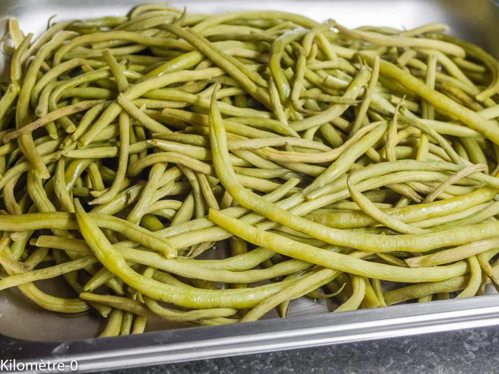 Salade de quinoa, haricots verts et poivrons - Étape 6