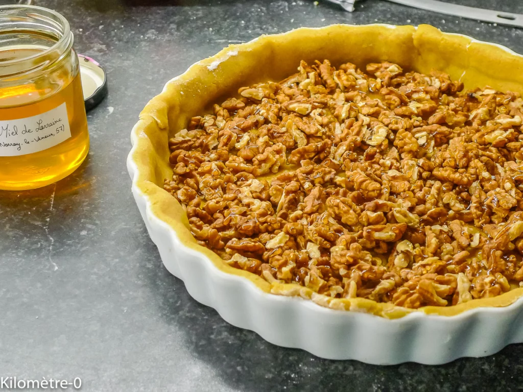 Tarte aux noix et au miel - Étape 3