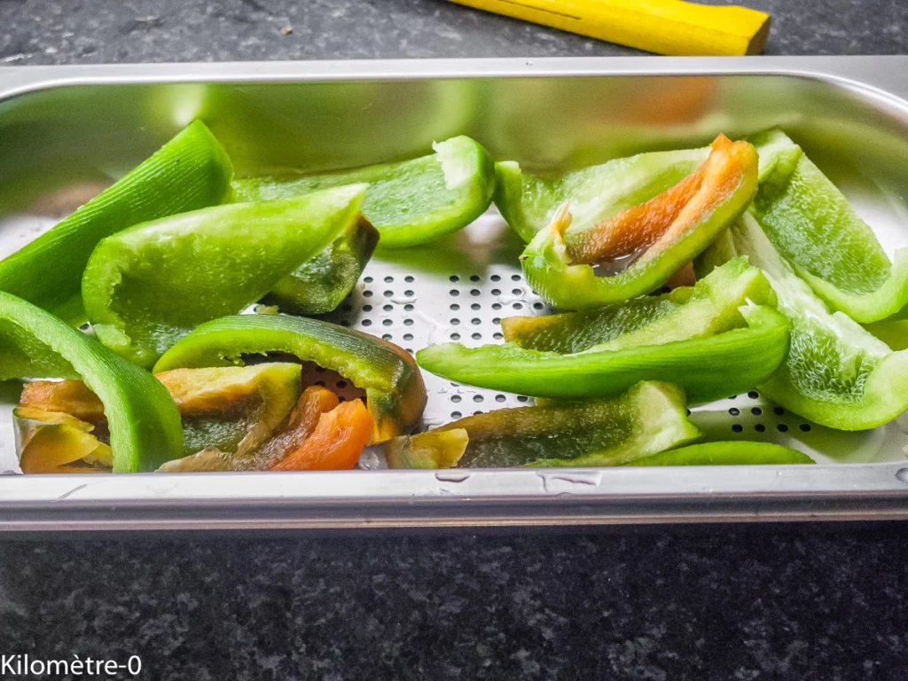 Houmous de poivron - Étape 2