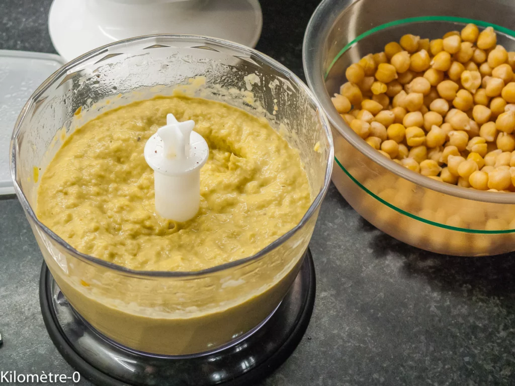 Houmous de poivron - Étape 4