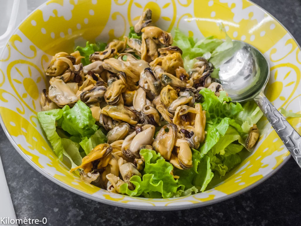 Salade de moules au chorizo - Étape 6