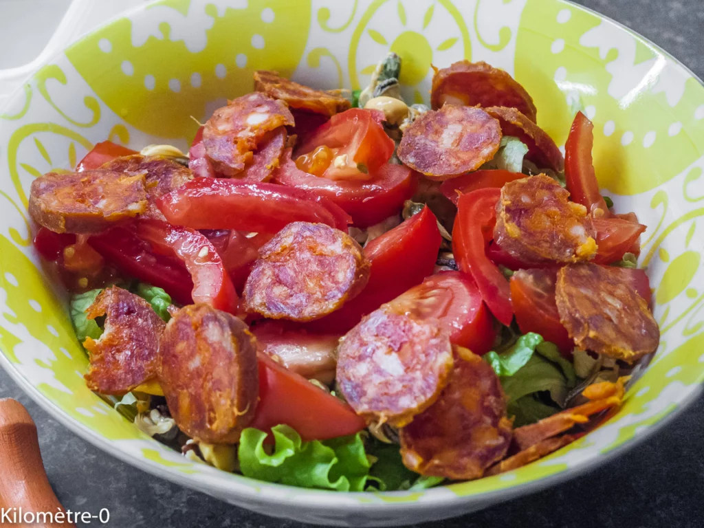 Salade de moules au chorizo - Étape 8