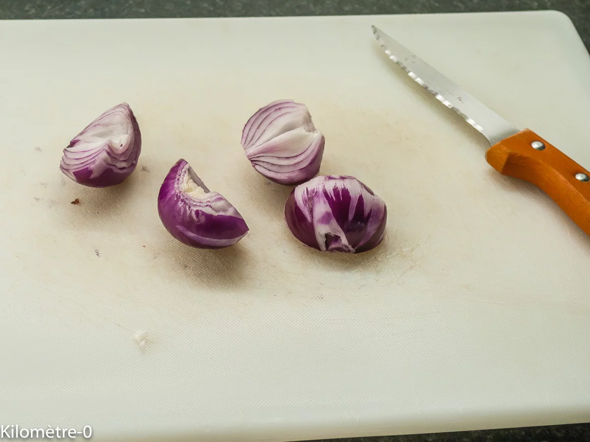 Photo de recette de Kilomètre-0, blog de cuisine réalisée à partir de produits de saison et issus de circuits courts