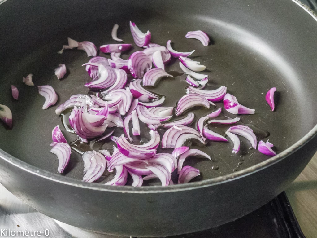 Aubergines farcies aux noix et à la fêta - Étape 3