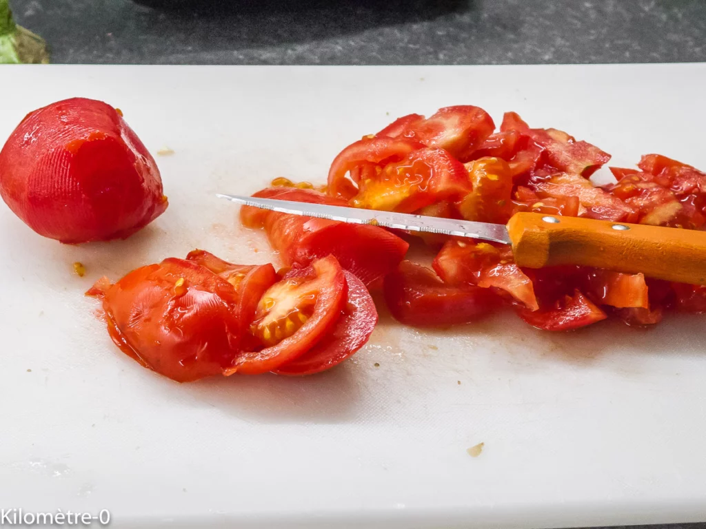 Aubergines farcies aux noix et à la fêta - Étape 4