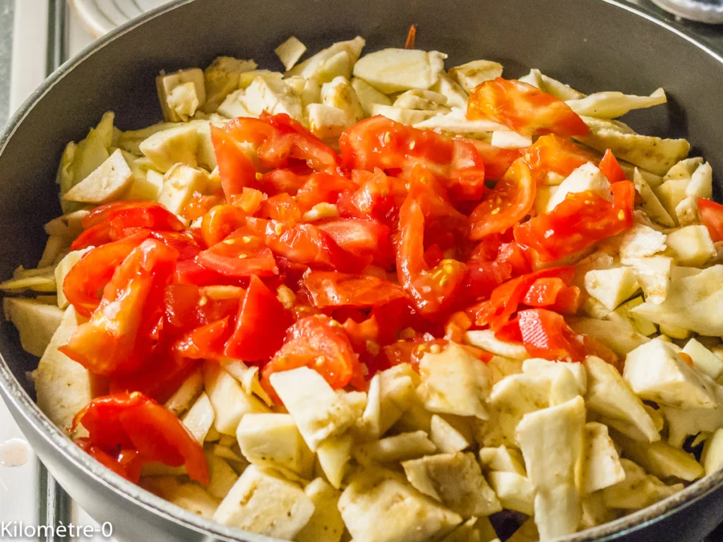 Aubergines farcies aux noix et à la fêta - Étape 5