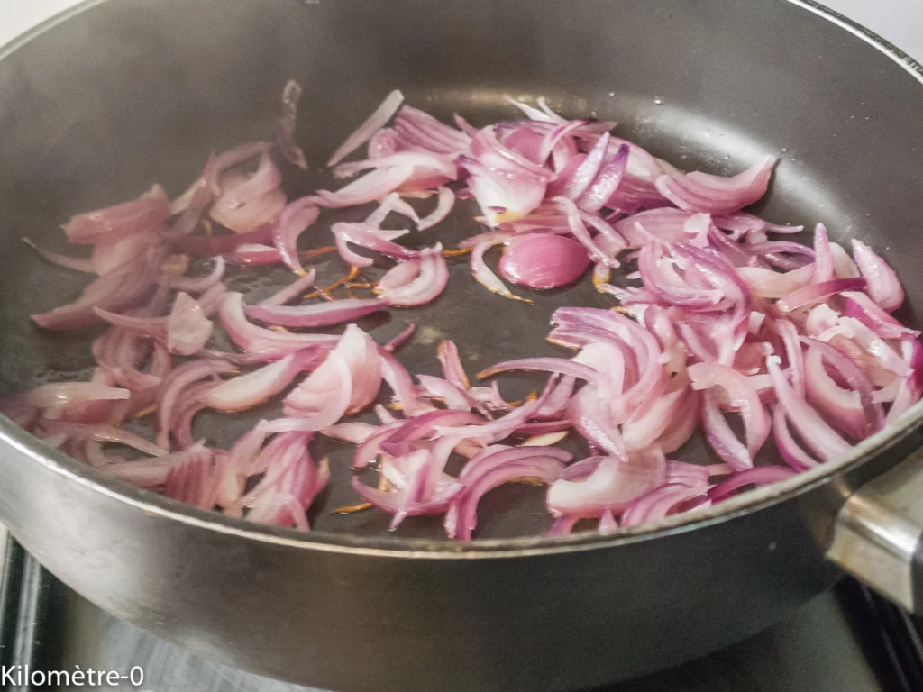 Aubergines kuku (gâteau d&rsquo;aubergines) - Étape 2
