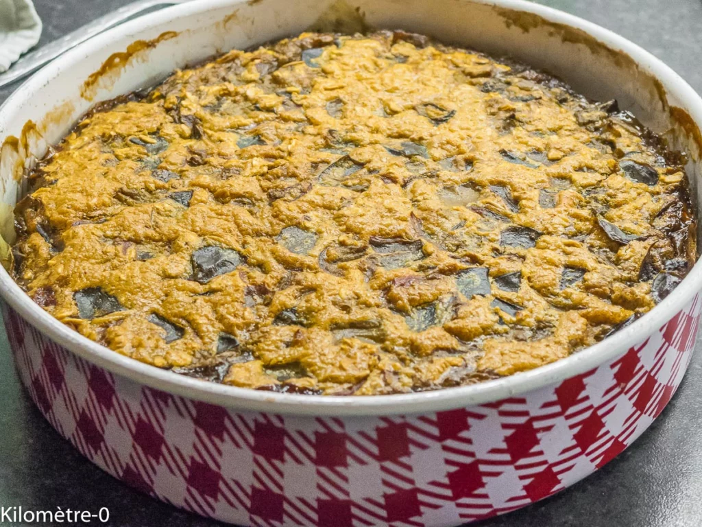 Aubergines kuku (gâteau d&rsquo;aubergines) - Étape 6