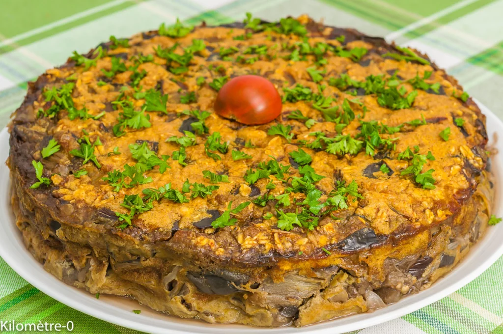 Aubergines kuku (gâteau d&rsquo;aubergines) - Étape 7