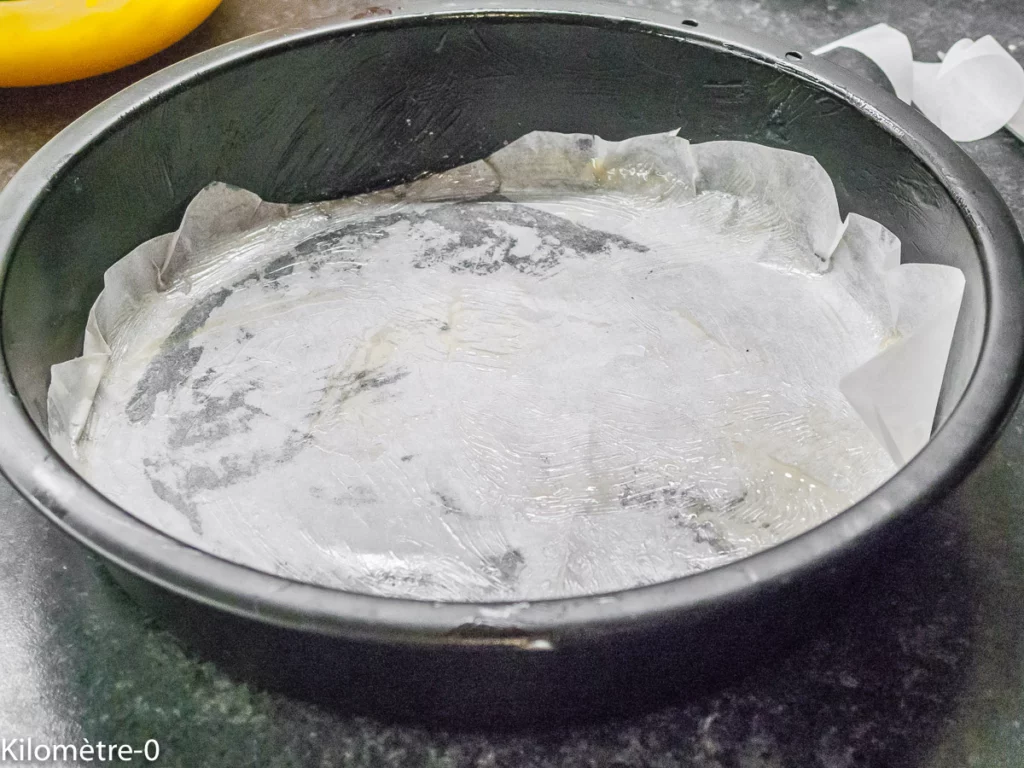 Gâteau de Bourgogne - Étape 1