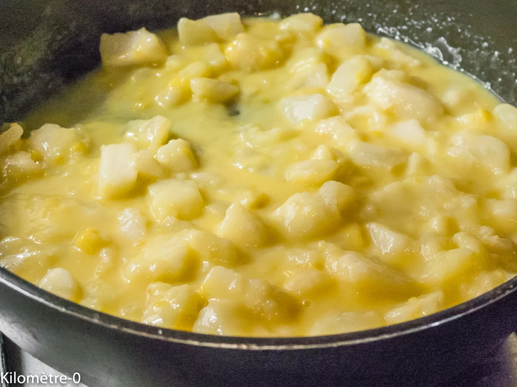 Crumble aux poires et au lemon curd - Étape 5