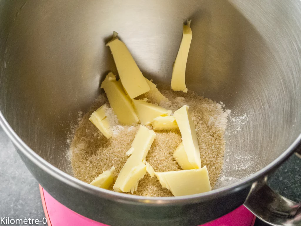 Crumble aux poires et au lemon curd - Étape 7