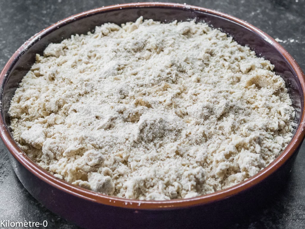Crumble aux poires et au lemon curd - Étape 8