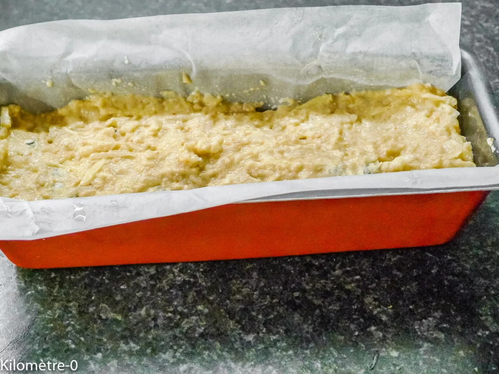 Financier salé aux poires et au bleu - Étape 8