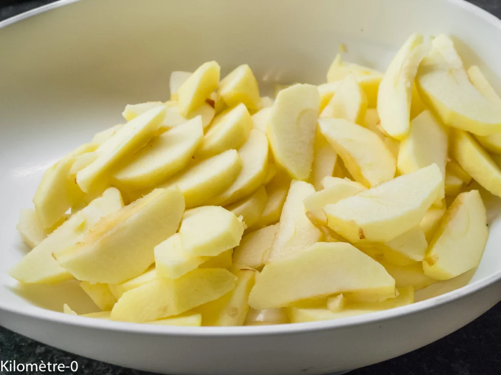 Michon aux pommes - Étape 2