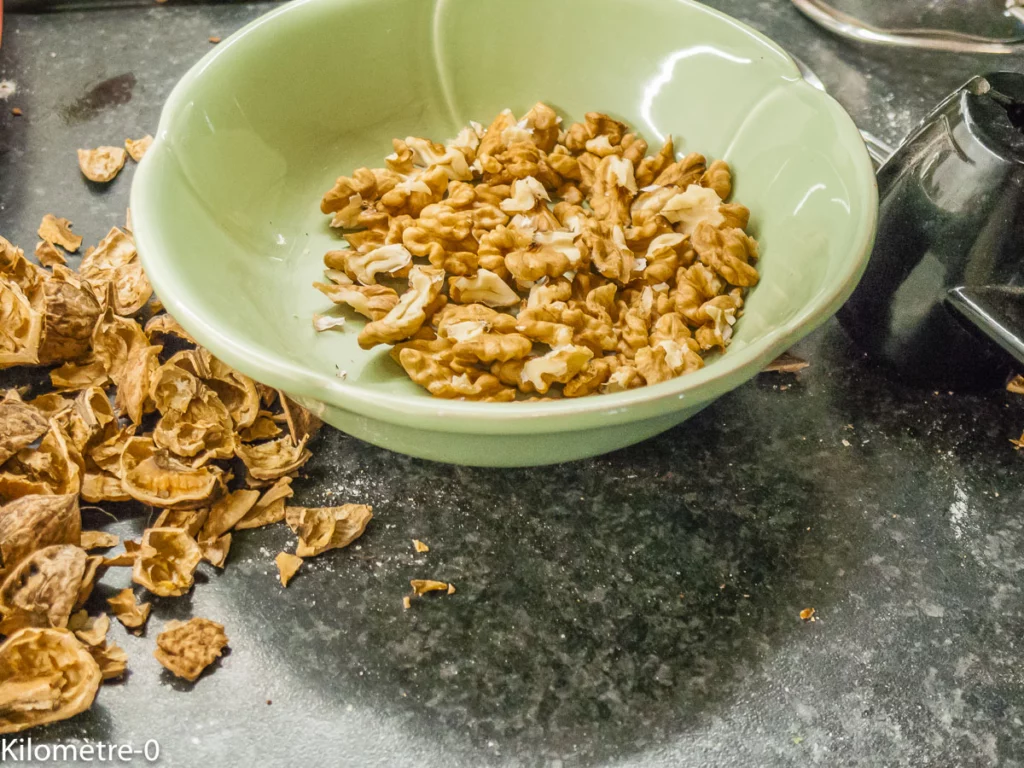 Gâteau du matin aux noix et aux poires - Étape 5