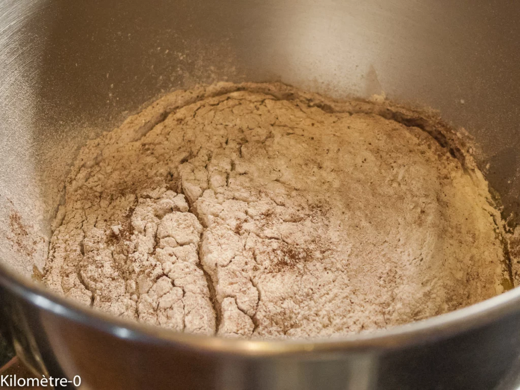 Gâteau du matin aux noix et aux poires - Étape 6