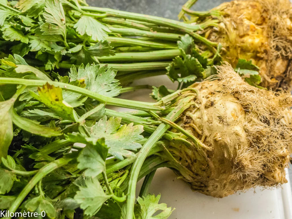 Confit de canard au céleri, poires et châtaignes - Étape 2
