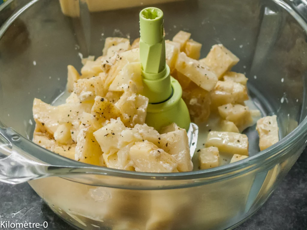 Gratin de confit de canard au céleri, poires et cèpes - Étape 11