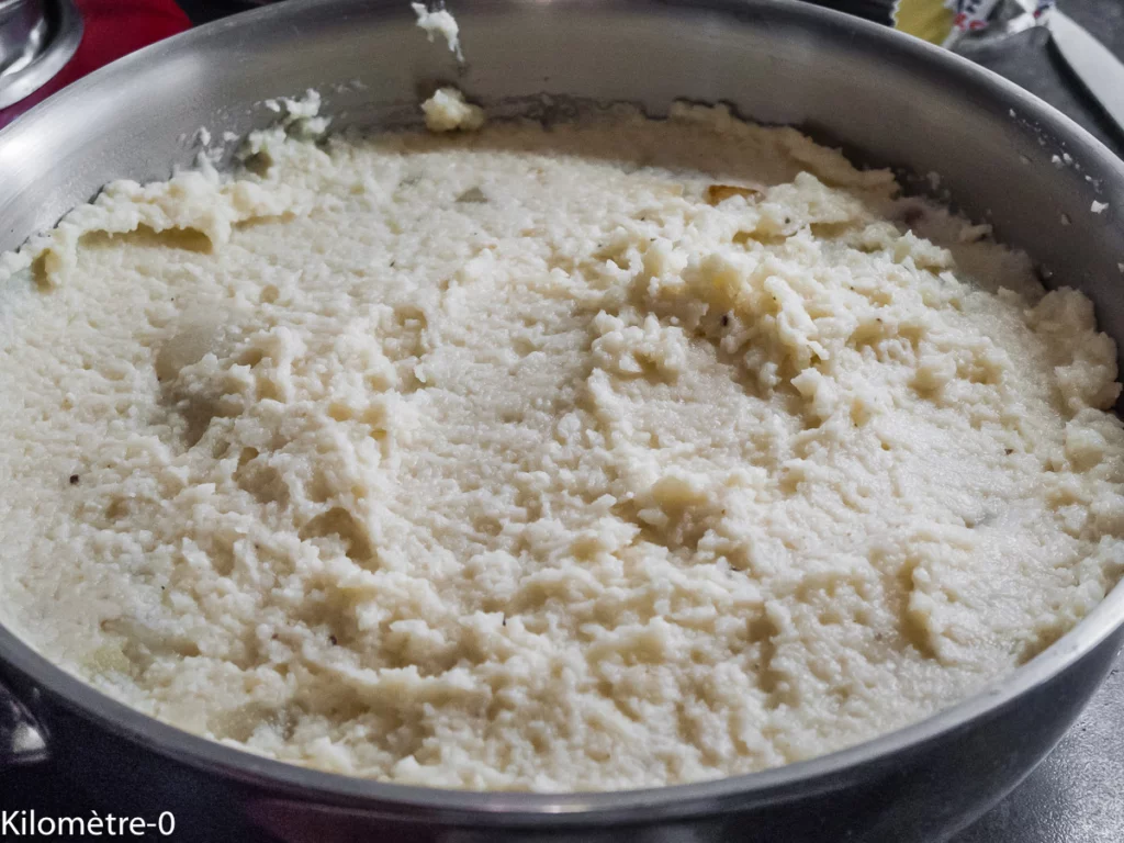 Gratin de confit de canard au céleri, poires et cèpes - Étape 14