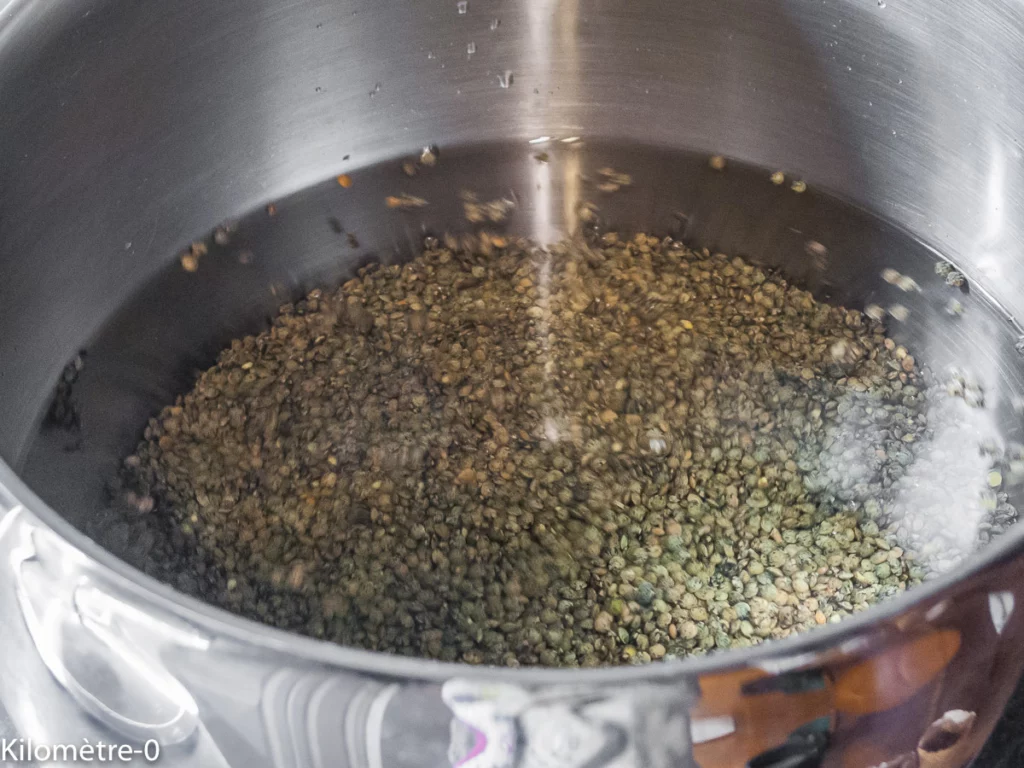 Moussaka d&rsquo;aubergines aux lentilles et champignons (Grèce) - Étape 3