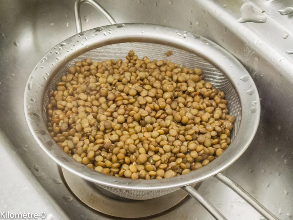 Moussaka d&rsquo;aubergines aux lentilles et champignons (Grèce) - Étape 4