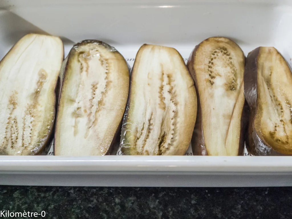 Moussaka d&rsquo;aubergines aux lentilles et champignons (Grèce) - Étape 6