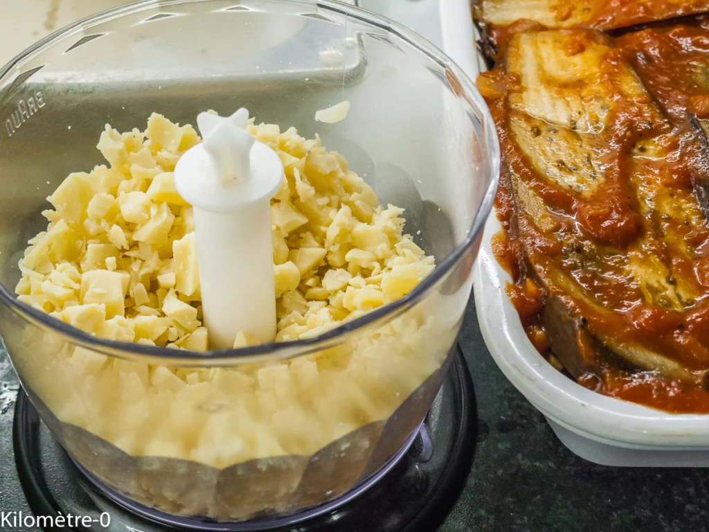 Moussaka d&rsquo;aubergines aux lentilles et champignons (Grèce) - Étape 12