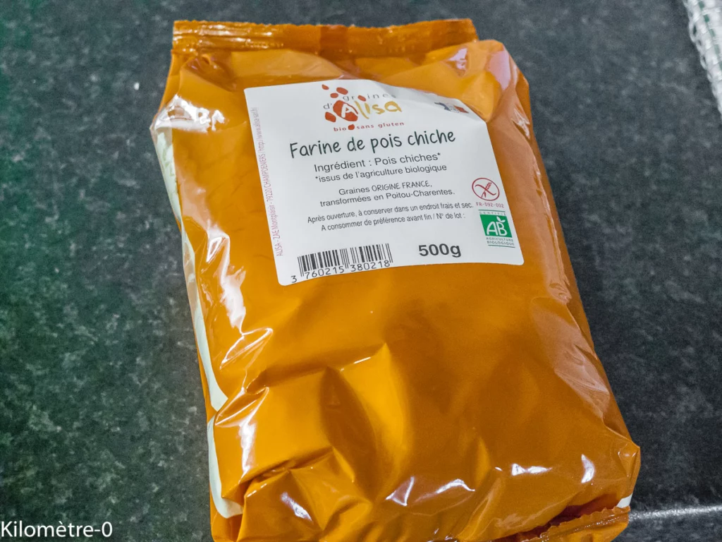 Gâteau du matin à la farine de pois chiches, poires et chocolat - Étape 3