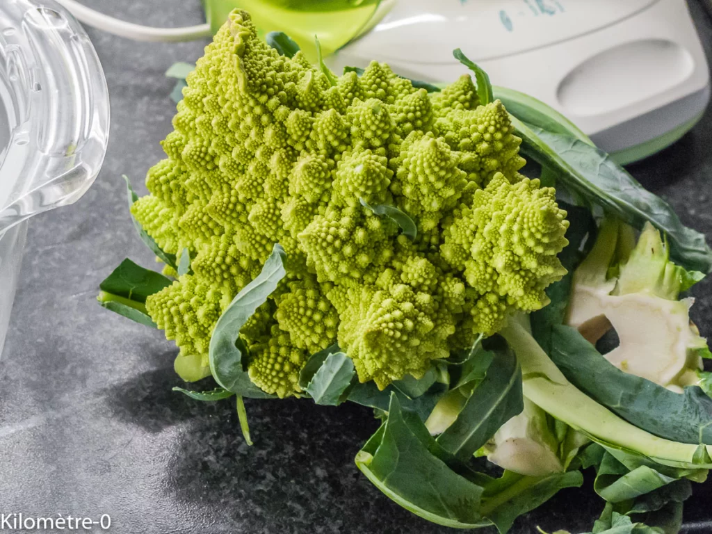 Salade de raie au chou romanesco - Étape 1