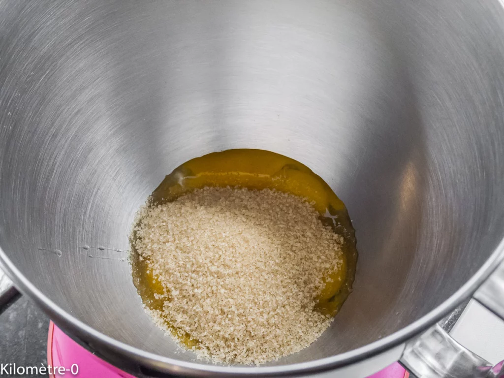 Schaleth aux pommes, dessert israélien - Étape 3