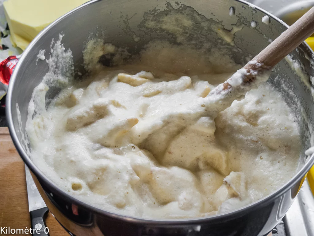 Schaleth aux pommes, dessert israélien - Étape 7