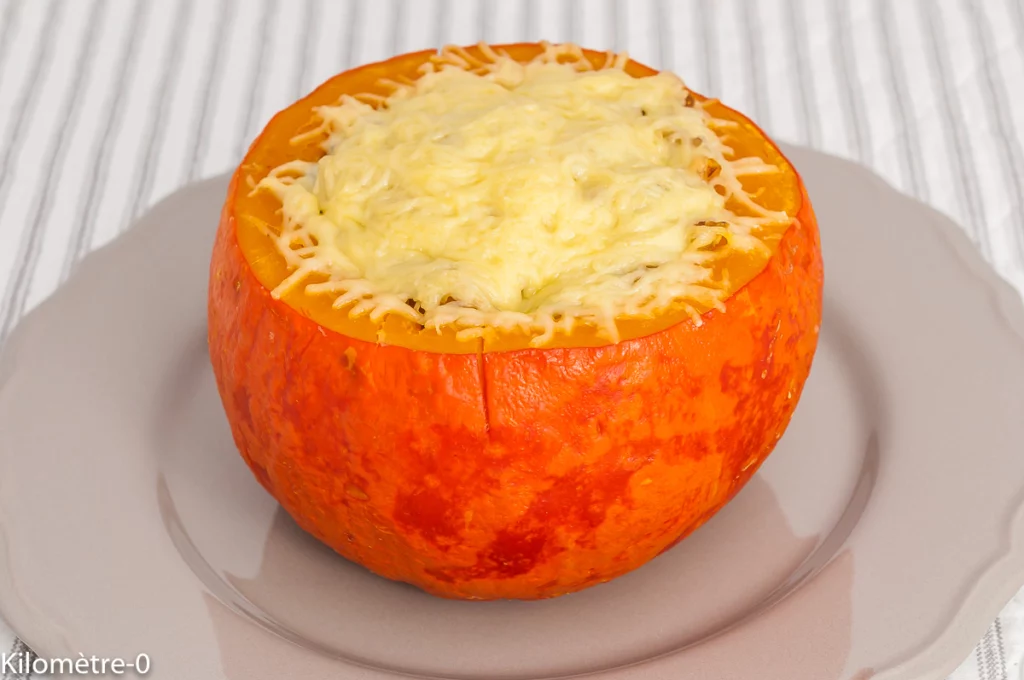 Potimarron farci aux cèpes et aux châtaignes - Étape 10