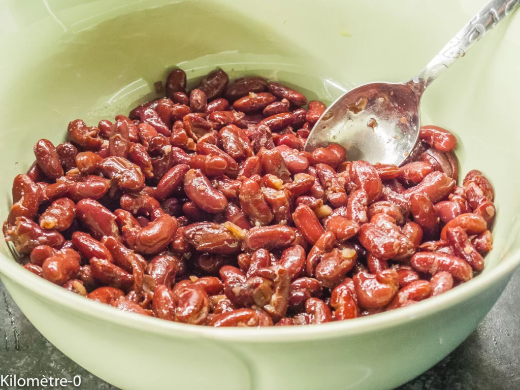 Salade de pâtes aux haricots rouges, sardines et brocolis - Étape 6