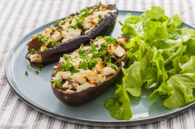 Photo de recette de farcis, végétarien, cuisine végétarienne, healthy, aubergines, légumes, été, automne, poires, fruits, fêta, fromage, bio, Kilomètre-0, blog de cuisine réalisée à partir de produits de saison et issus de circuits courts