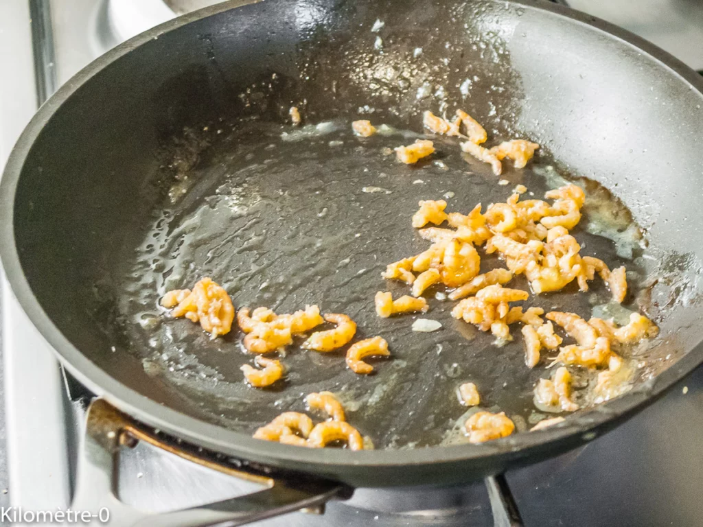 Saint jacques et crevettes au chou romanesco - Étape 5