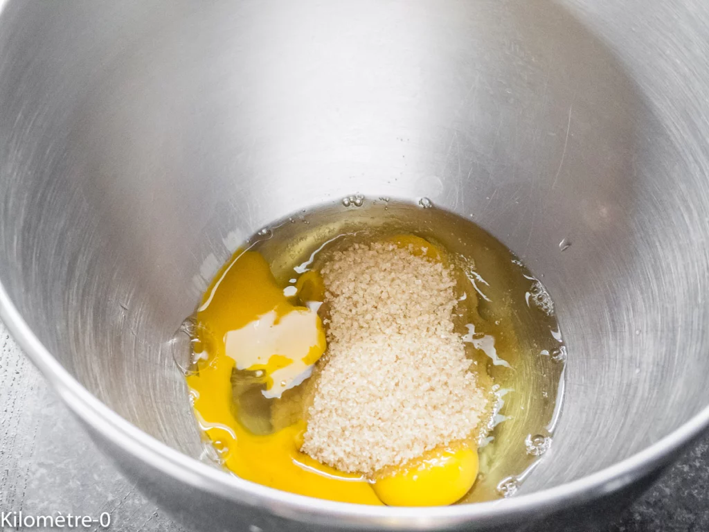 Clafoutis aux poires, châtaignes et chocolat - Étape 4