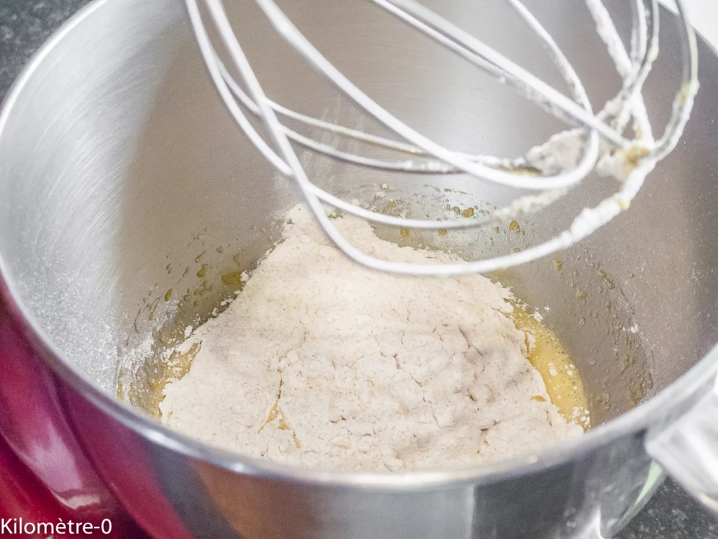 Clafoutis aux poires, châtaignes et chocolat - Étape 7