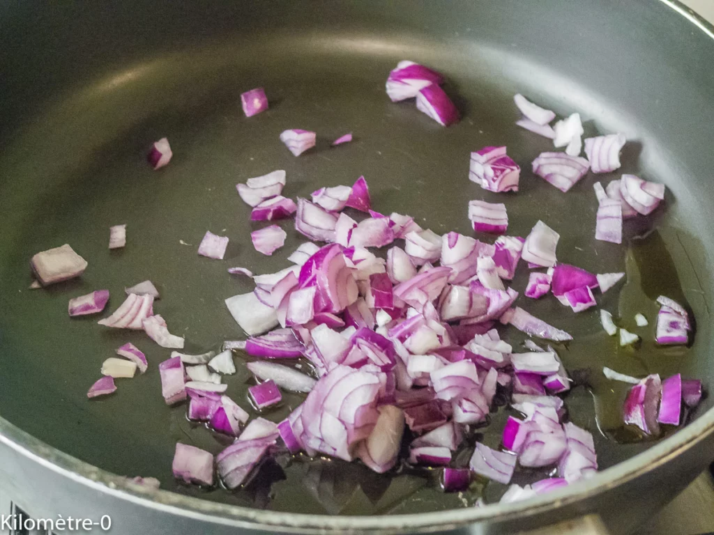 Aubergines farcies aux olives et à la fêta - Étape 3