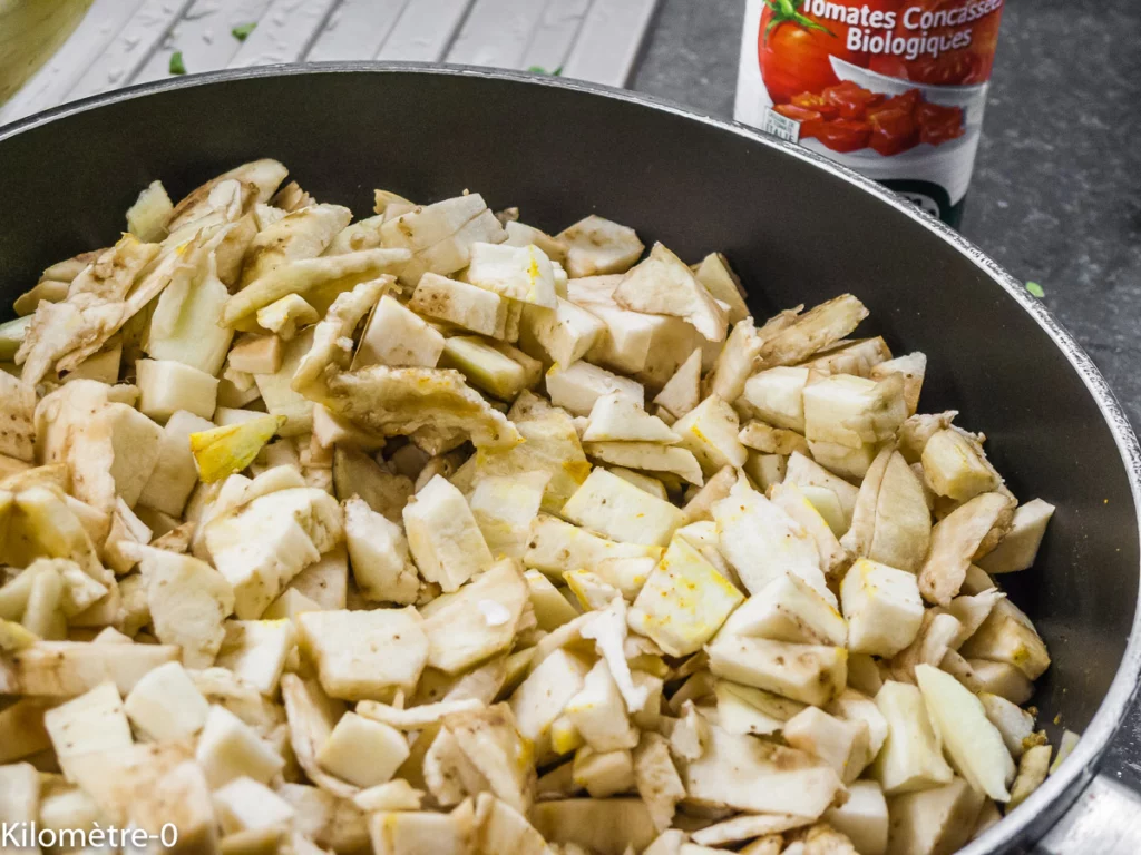 Aubergines farcies aux olives et à la fêta - Étape 5