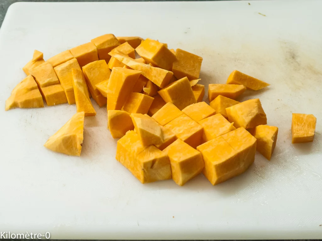 Oie aux patates douces et châtaignes - Étape 2