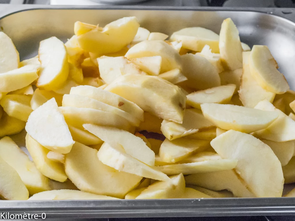 Compote de pommes aux dattes - Étape 2