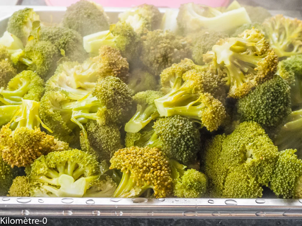 Pintade aux brocolis et cèpes - Étape 7