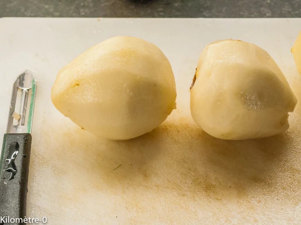 Gratin de de fenouil aux poires et au bleu - Étape 3