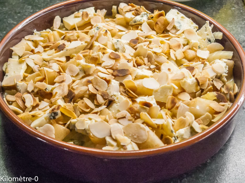 Gratin de de fenouil aux poires et au bleu - Étape 8