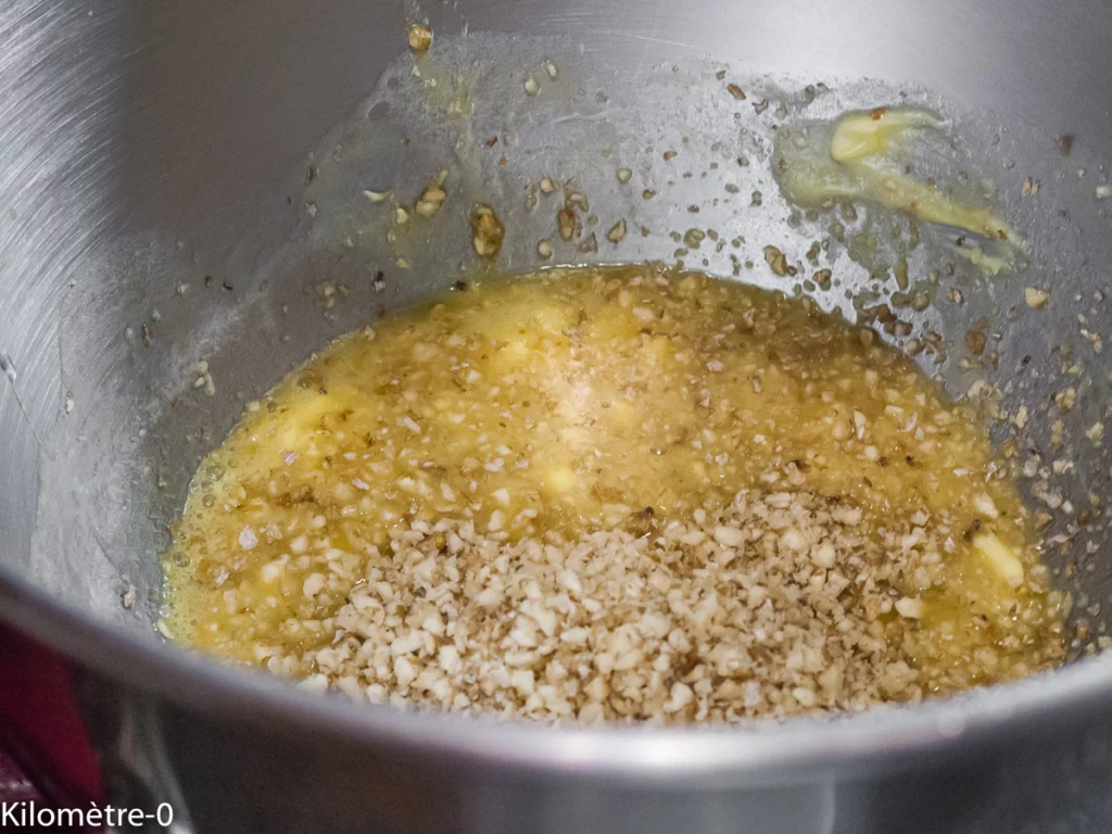 Gâteau du matin aux noix et au miel - Étape 7